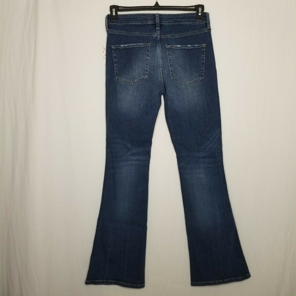 Free People Jeans Authentic Flare Destroyed Jeans - Picture 4 of 8